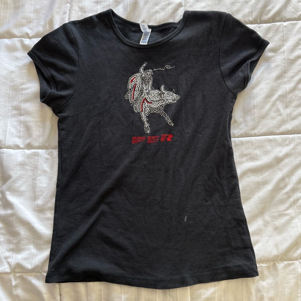PBR Black Graphic T-Shirt